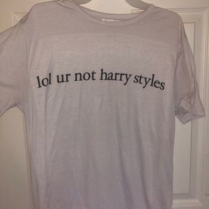 lol ur not harry styles